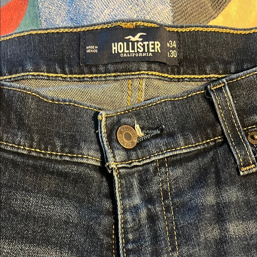 Hollister Men's Blue Jeans